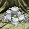 Сервиз чайный Limoges B&C 27 предметов Франция 