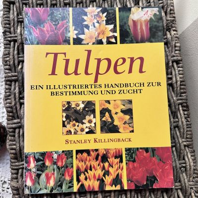 Книга каталог о тюльпанах на немецком языке