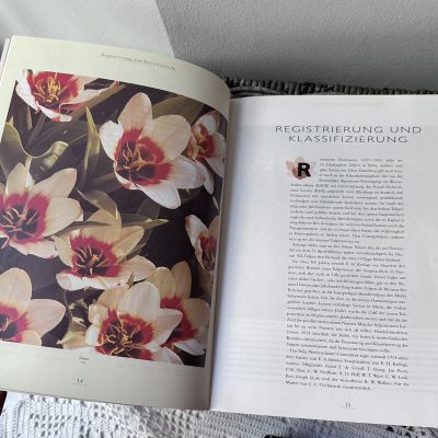 Книга каталог о тюльпанах на немецком языке