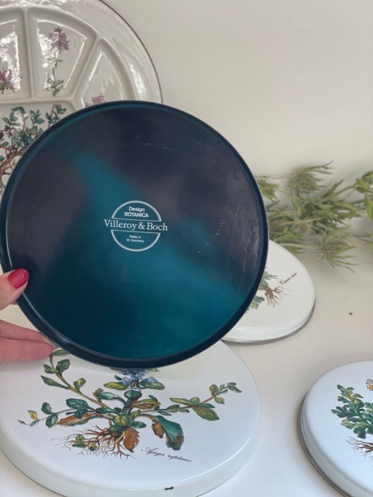 Накладка эмалированная Botanica ВиллеройБох 24 см на плиту