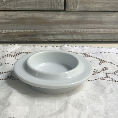 Подсвечник круглый 9 см фаянс