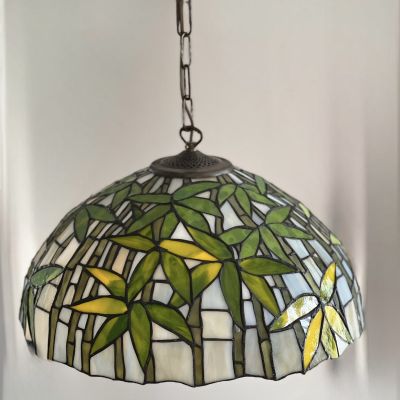 Люстра Тиффани Бамбук 173 см металл стекло     