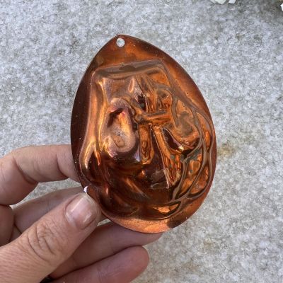 Форма для выпечки печенья 9 см медь