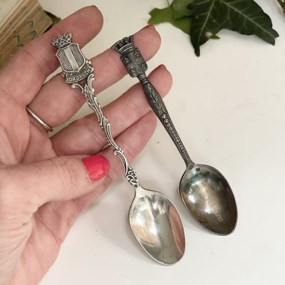Ложка кофейная Корона набор 2 шт. серебрение