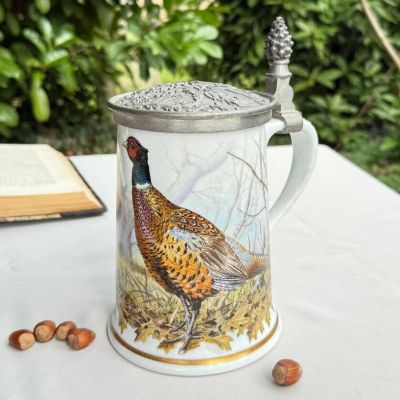Кружка Franklin Porcelain Game Bird Limoges Haviland 1981