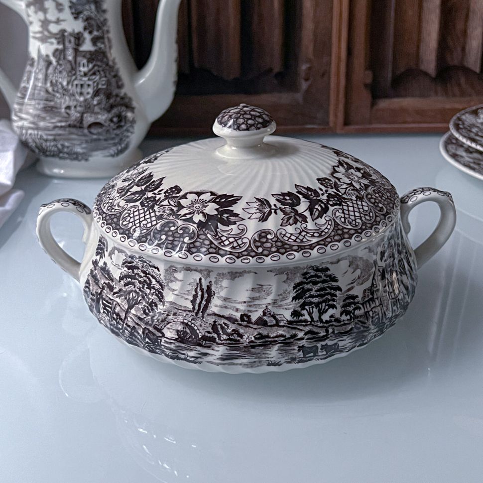 Супница терин Barralls Staffordshire Elizabethan 1,5 л Англия