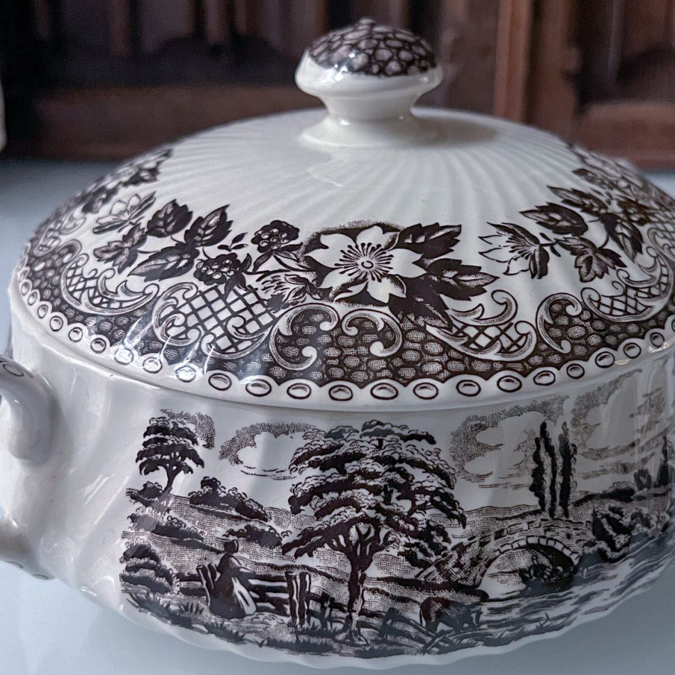 Супница терин Barralls Staffordshire Elizabethan 1,5 л Англия