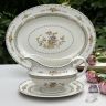 Блюдо и соусник на блюде Royal Doulton Hamilton набор 3 предмета Англия
