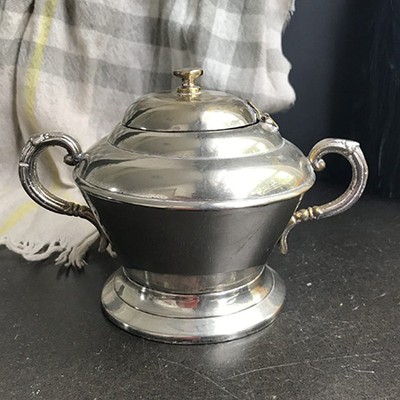 Сахарница мельхиоровая