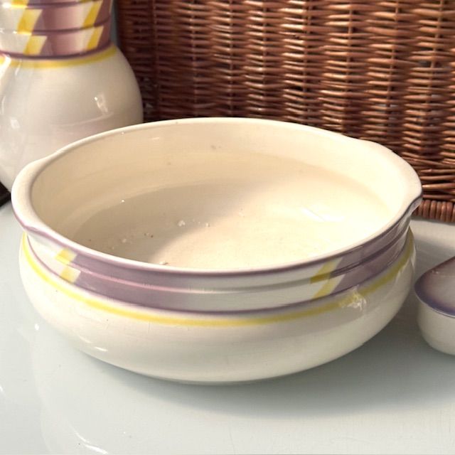 Набор для умывания таз кувшин мыльница 3 предмета АМА Untucht антик-керамика уценка