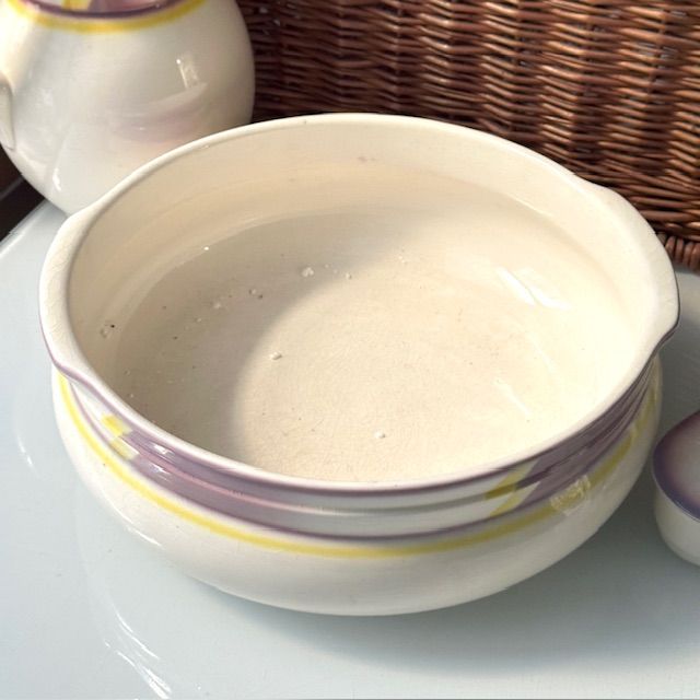 Набор для умывания таз кувшин мыльница 3 предмета АМА Untucht антик-керамика уценка