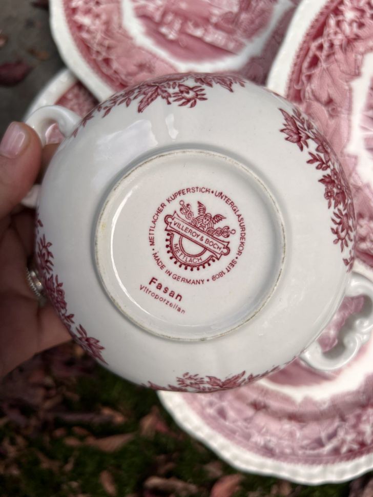 Бульонная пара ВиллеройБох Fasan 300 мл Германия