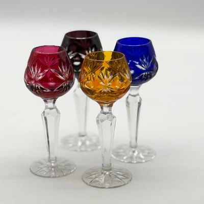 Рюмка Anna Hutte набор 4 шт. 60 мл накладной хрусталь Германия