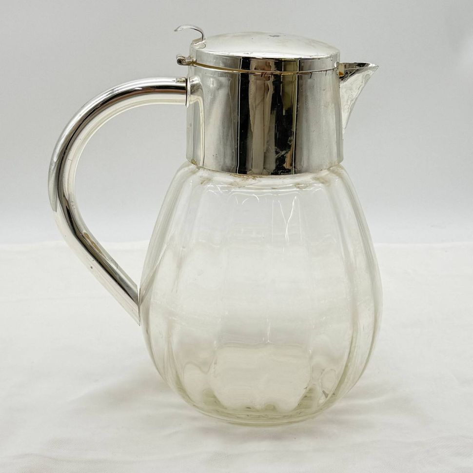 Кувшин 3 л стекло серебрение
