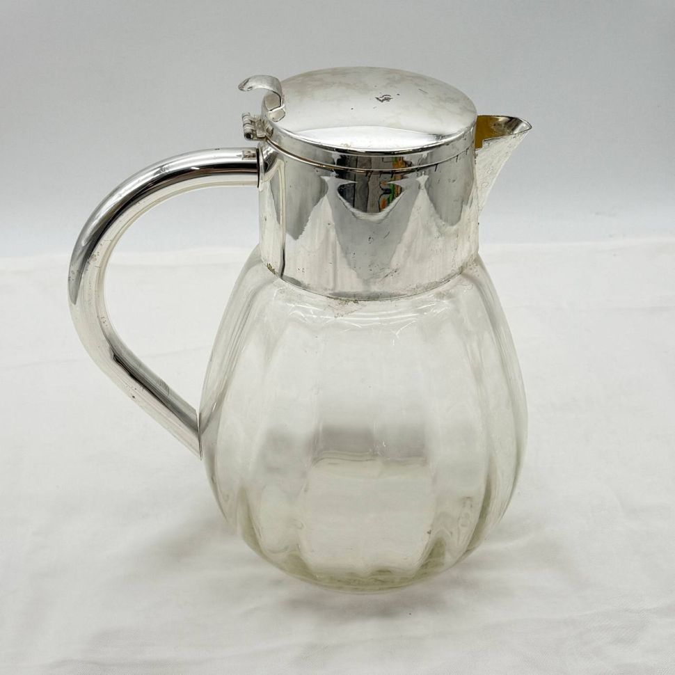 Кувшин 3 л стекло серебрение