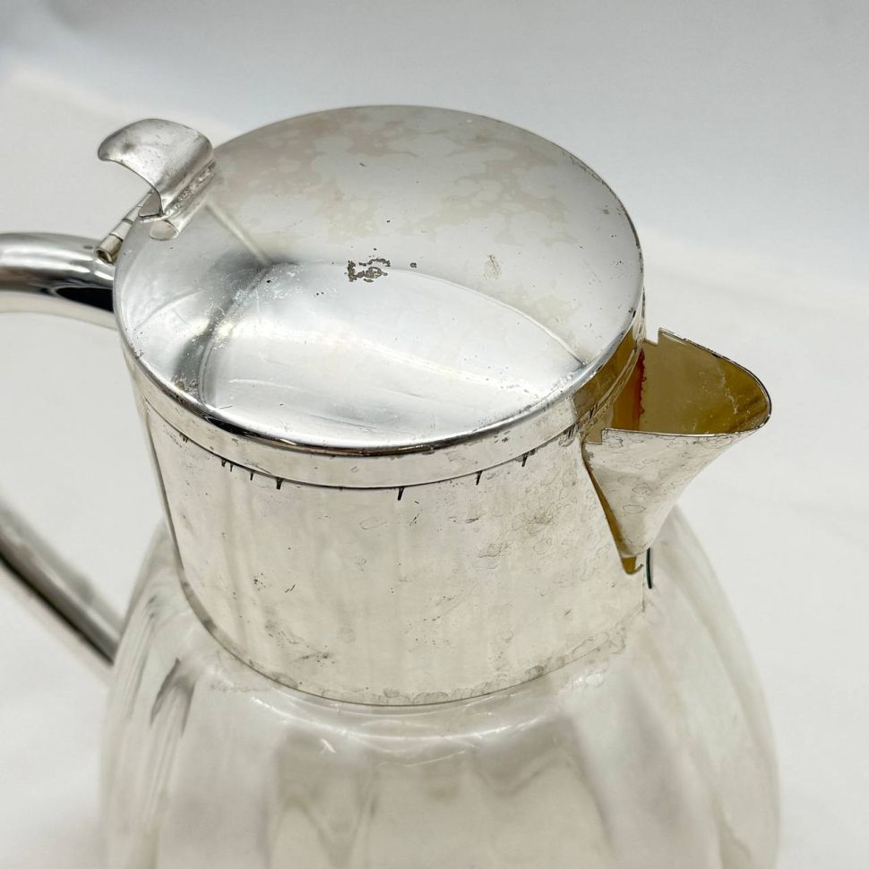 Кувшин 3 л стекло серебрение