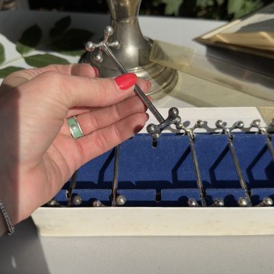 Подставка под приборы порт-куто Chambly 8 см серебрение Франция