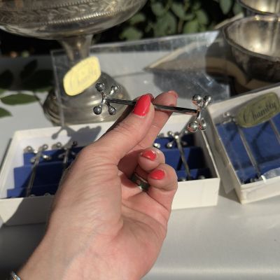 Подставка под приборы порт-куто Chambly 8 см серебрение Франция