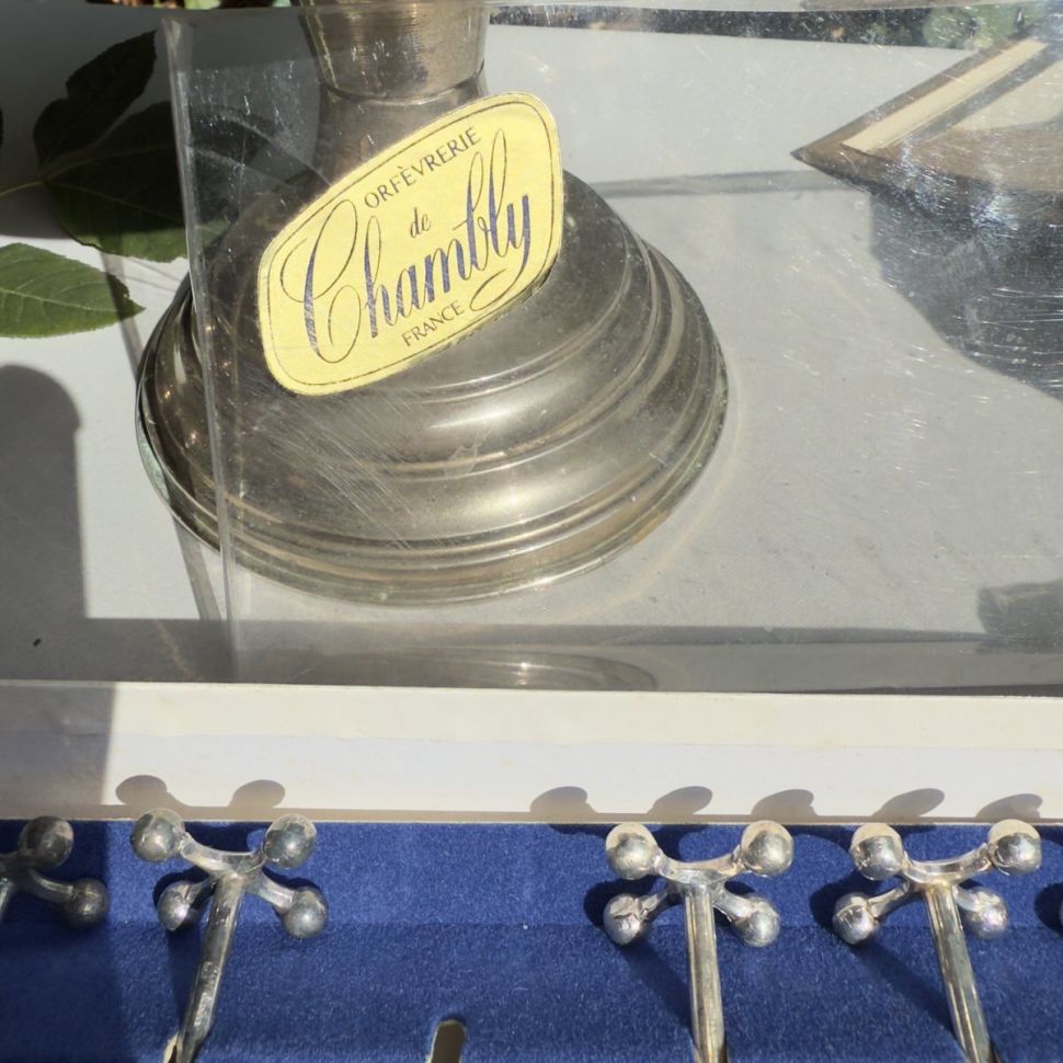 Подставка под приборы порт-куто Chambly 8 см серебрение Франция