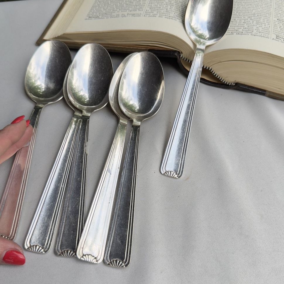 Ложка 21 см серебрение Франция