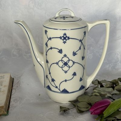 Чайник кофейник Jager Indisch Blau 1,15 л фарфор Германия