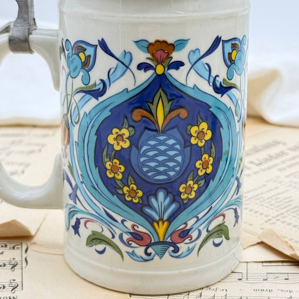 Кружка пивная с крышкой олово ВиллеройБох Izmir 