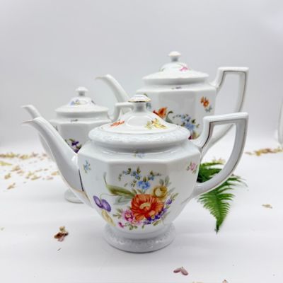 Чайник кофейник Rosenthal Maria Мейсенский букет 0,8 л Германия 