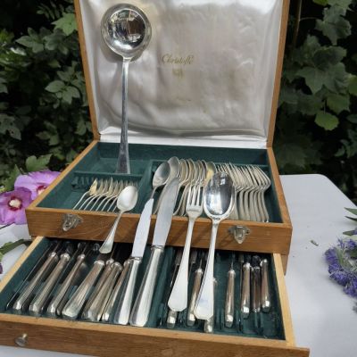 Вилка Christofle America 18 см серебрение Франция