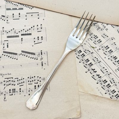 Вилка Christofle America 18 см серебрение Франция