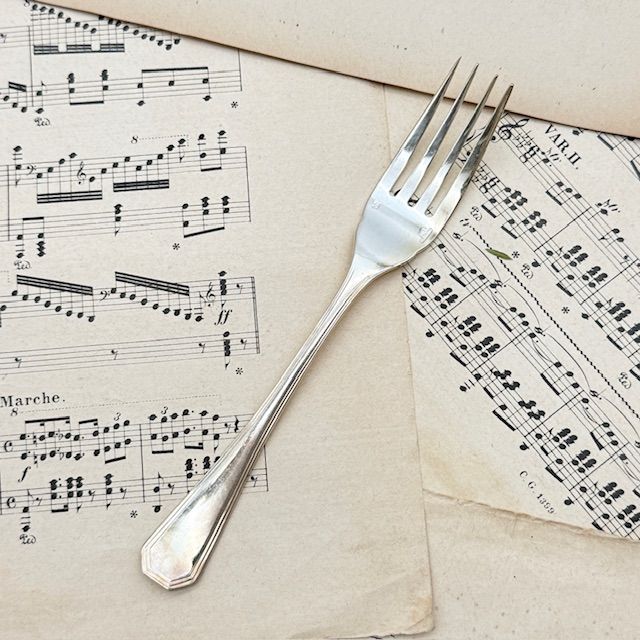 Вилка Christofle America 18 см серебрение Франция