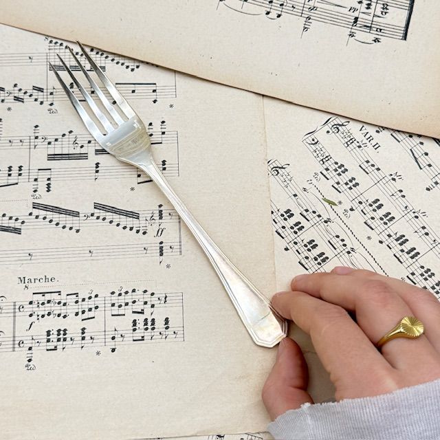 Вилка Christofle America 18 см серебрение Франция