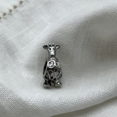 Шарм Pandora Жираф серебро