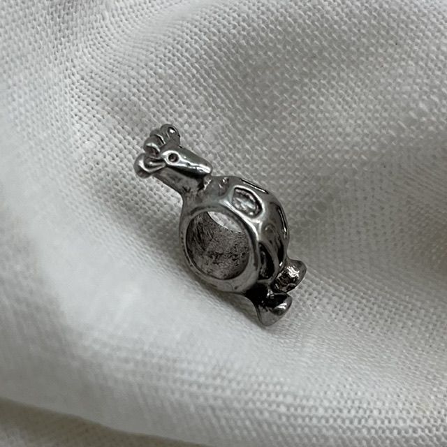 Шарм Pandora Жираф серебро