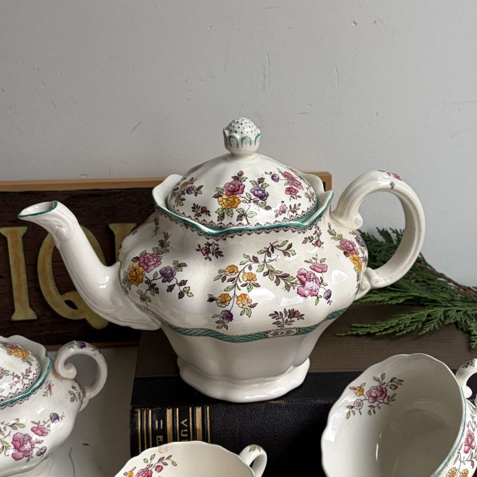 Чайник Copeland Spode Audley 1,3 л фарфор Англия 