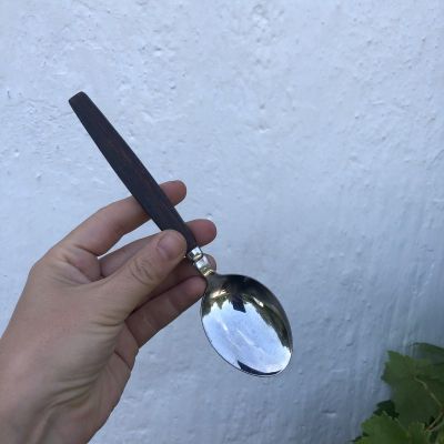 Ложка столовая 18,5 см ручка дерево