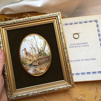 Панно настенное Staffordshire фарфор Англия