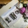 Набор для завтрака Christofle в коробке 3 шт серебрение Франция
