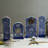 Часы каминные 25 см фарфор начало ХХ века ВиллеройБох