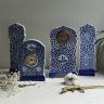 Часы каминные 25 см фарфор начало ХХ века ВиллеройБох