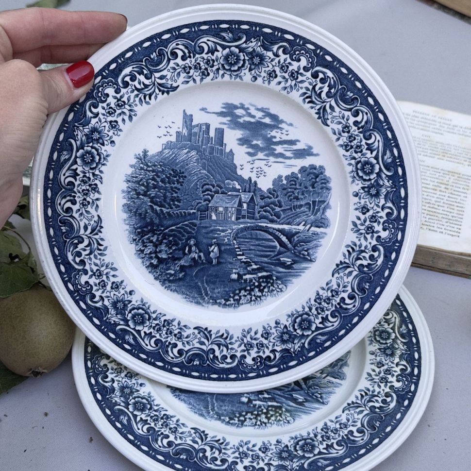Тарелка Blue Castle ВиллеройБох 22 см Германия 