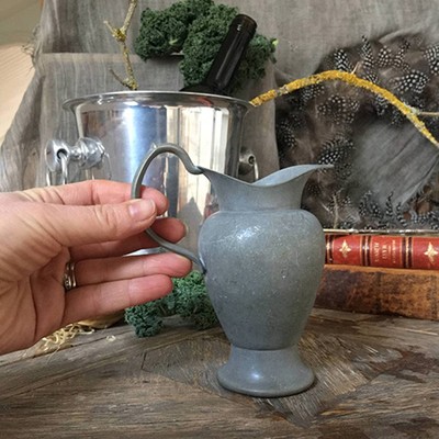 Кувшин ваза малый олово Голландия