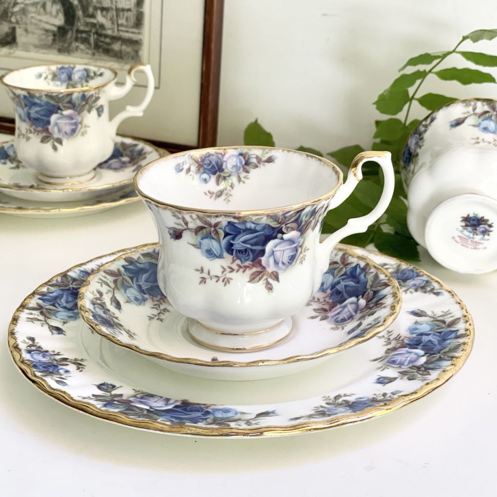 Чайная пара Royal Albert Moonlight Rose 220 мл 