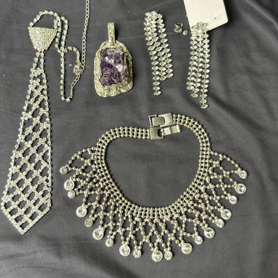 Серьги Водопад 10 см Германия