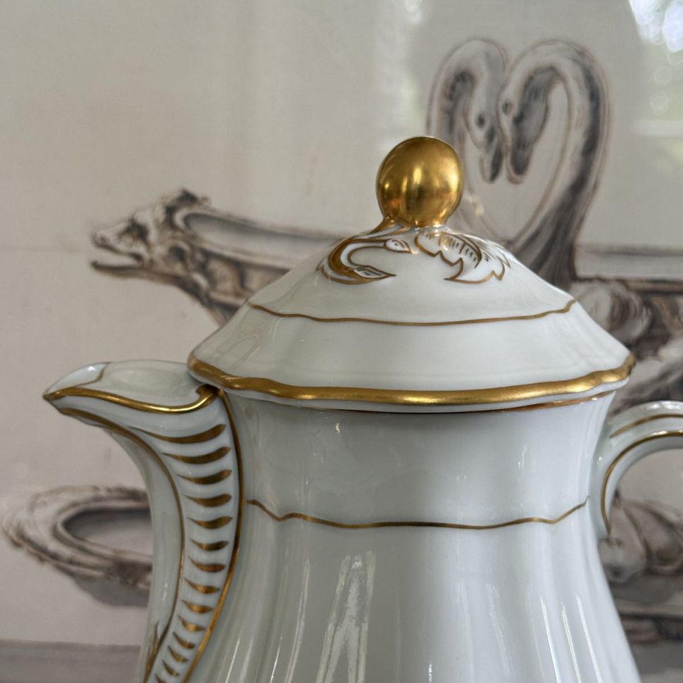 Сервиз кофейный Limoges B&C 26 предметов Франция 1950 гг.