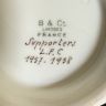 Сервиз кофейный Limoges B&C 26 предметов Франция 1950 гг.