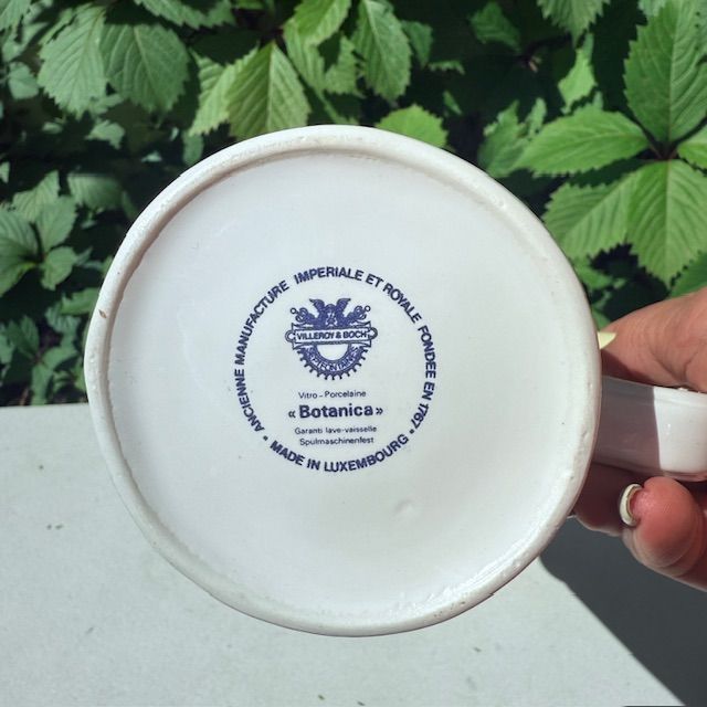 Кружка пивная с крышкой олово ВиллеройБох Botanica Lavender 0,6 л 