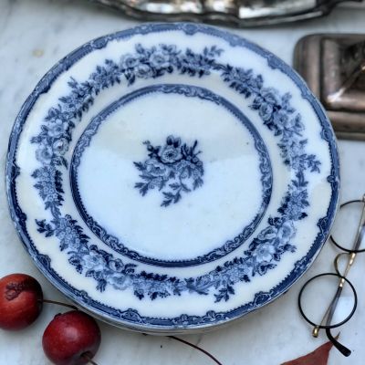 Тарелка 22 см Davenport Wreath Gustafsberg 100 лет