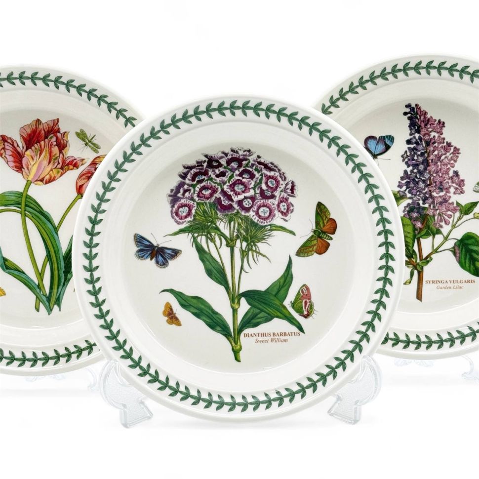 Тарелка Portmeirion Botanic Garden Sweet William 22 см Портмерион Англия