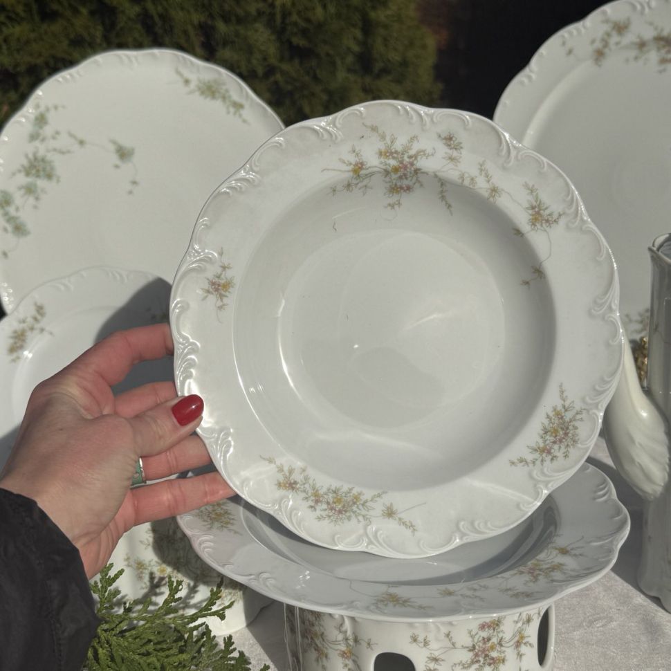 Тарелка глубокая Rosenthal Monbijou полевые цветы 23 см Германия