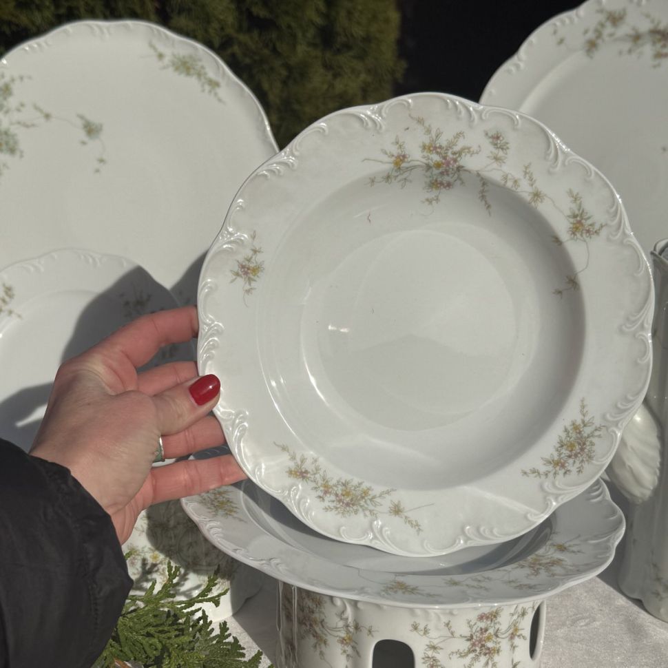 Тарелка глубокая Rosenthal Monbijou полевые цветы 23 см Германия